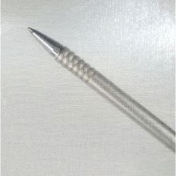 Dekostoff Laser Scrim, sølv B=330cm 21g/m² PES/PA B1- 50m
