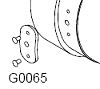 Reservedel, for Par 64 - (G0065) Side Plate - black