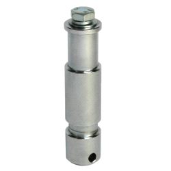 Female TV Spigot-Aluminium (28mm) Doughty T74302 (M10) - silver