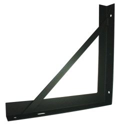 Angle Iron Wall Bracket, Doughty T34000 wll 30 kg - black