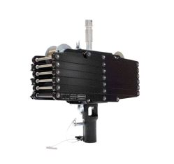 Pantograph 2.2m Drop, Doughty G1680, 4 Springs swl 27 kg - black