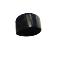 Plastikkhette, for rør Ø=48mm, svart
