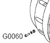 Reservedel, for Par 64 - (G0060) Earth Screw Set
