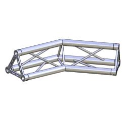 Hjørne, Litec Std TX30S 2-veis trekant 29cm (50x2mm) 135°