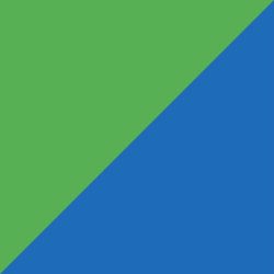 Dansematte Vario Pro 1.2/200, B200cm 1500g/m² PVC chromakey green/blue 30m
