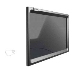 CLUSTER S2 FX, Filterframe Smoked Clear - svart