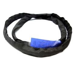 Soft Steel Round Sling 4m Circ - 2m EWL, WWL 2000 kg svart