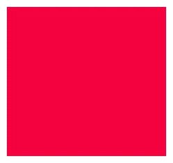 BRU: Fargefilter BRIGHT RED - B=1.22 - meter