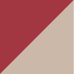 Dansematte Vario Pro 1.2/200, B=200cm 1500g/m² PVC red/beige 30m