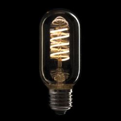 Lampe LED filamentpære T45, 5w E27 2200°K 45x111mm dimmbar