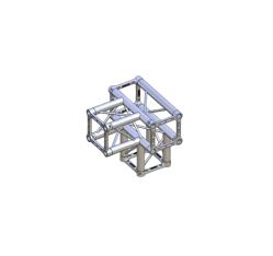 T-stykke, Litec Std QX40SA 4-veis firkant 40cm (50x2mm)