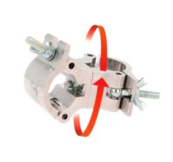 Atom Swivel Coupler (32mm) Doughty T58810 wll 100 kg - silver