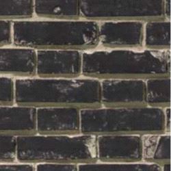 Mursteinsvegg PURE BLACK (1162x968x28mm) EPS x 12stk(ca12m²)