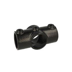 Pipeclamp Two Socket Crossover, Doughty T1190001 - black