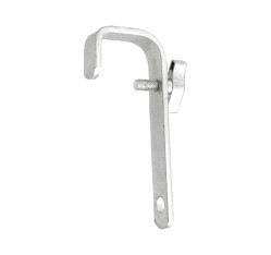 Straight Hook Clamp (50mm) Doughty T20107 wll 40 kg - silver
