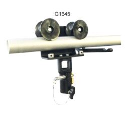 Slimline Barrel Trolley Braked, Doughty G1645 wll 75 kg - black