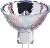 Lampe projeksjon, 250w ENH Gy5.3 120v 3200°K - Osram
