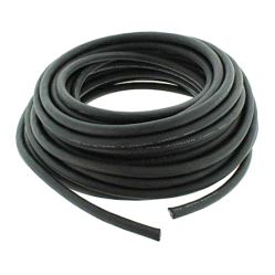 Kabel gummi NMHVO, 16A 2x2.5mm²+J, svart - meter