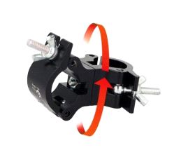 Atom Swivel Coupler (32mm) Doughty T5881001 wll 100 kg - black