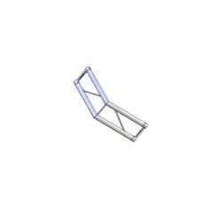 Hjørne, Litec Std FX30SA 2-veis flat 29cm (50x2mm) 120° vert