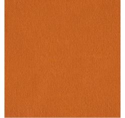 Dekomolton, B130cm 165g/m² Bomull B1 orange 60m