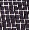 Scenenett 6x6mm - B300cm 50g/m² Nylon B1 hvit - meter