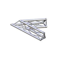 Hjørne, Litec Std TX25SA 2-veis trekant 25cm (50x1.5mm) 60°