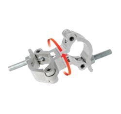Slimline Lightweight Swivel Coupler, Doughty T58098 wll 300 kg - silver