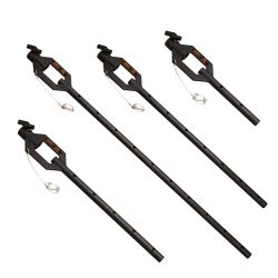 Adjustable Drop Arm (750mm) Doughty T45614 wll 100 kg - black