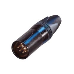 Kontakt, Neutrik XLR 5-pin HAN for kabel (svart)