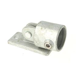 Pipeclamp Swivel Base, Doughty T16900 - silver