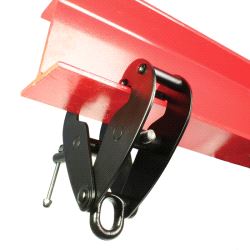 Beam Clamp (1 Ton) Doughty T29870 wll 1000 kg - black