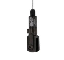 50SV III Reutlinger Cable Grip w Fork (4mm-80kg / 5mm-130kg) - black