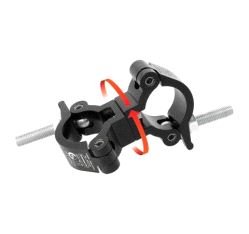Slimline Lightweight Swivel Coupler, Doughty T58099 wll 300 kg - black