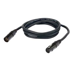 Styrekabel digital, DMX 4pin Tourflex Datasafe - 0.5m