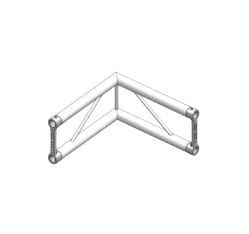 Hjørne, Litec Std FX30SA 2-veis flat 29cm (50x2mm) 90° vert