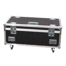 Flightcase Casetec, for 4 stk ROXX Neo 1400x600x700mm - svart