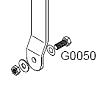 Reservedel, for Par 64 - (G0050) PAR Lantern Bolt set