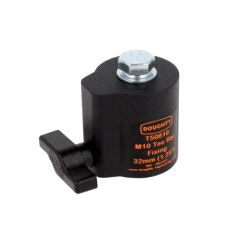 Tee Bar Stand Top, Doughty T50810 M10 - Ø32mm - black